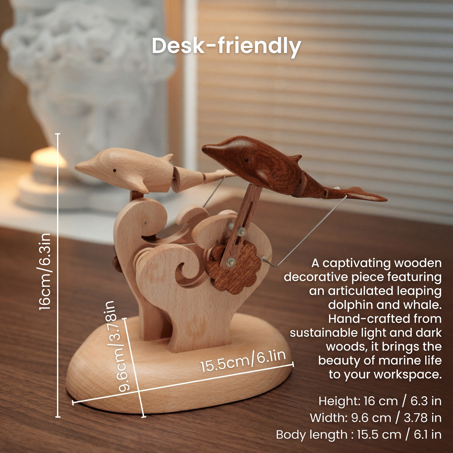 Handmade Premium Dolphins